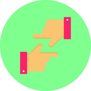 fotoğraf çerçevesi basit vektör illüstrasyonu