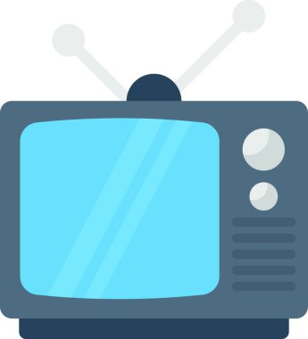 TV web simge vektör çizim