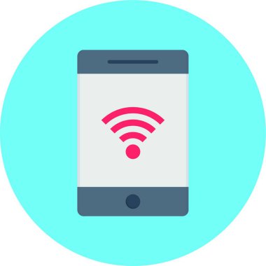 İnternet simgesi, vektör illüstrasyonu