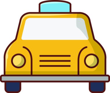 taxi web icon vector illustration