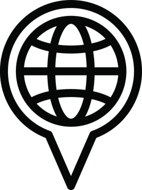 pointer ağ simgesi vektör illüstrasyonu