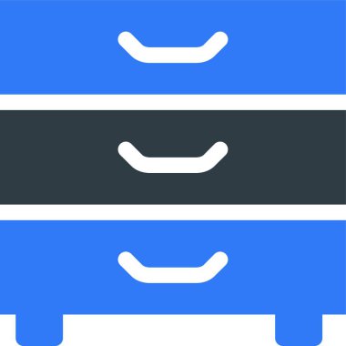 masa web simgesi vektör illüstrasyonu