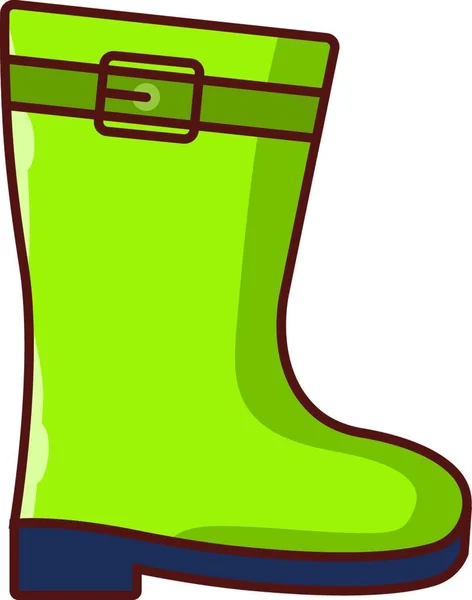 Boot Web Icon Vector Illustration — Vector de stock
