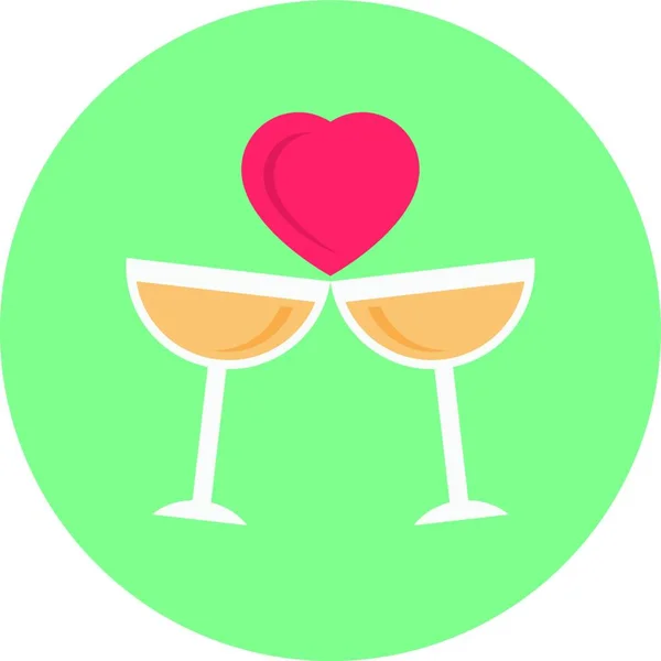 Drinks Icon Graphic Vector Illustration — Stock Vector