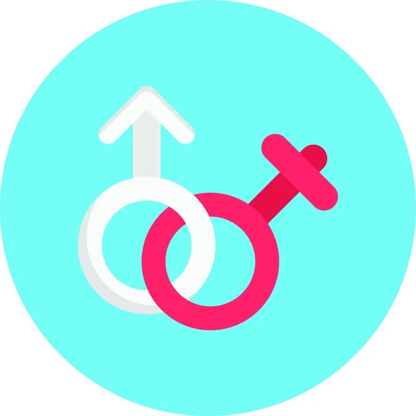 Gender Icon Vector Illustration — Stock Vector