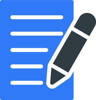 belge simgesi vektör illüstrasyonu