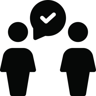 Seçim simgesi vektör illüstrasyonu 