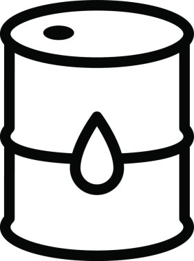 Varil simge vektör çizim 