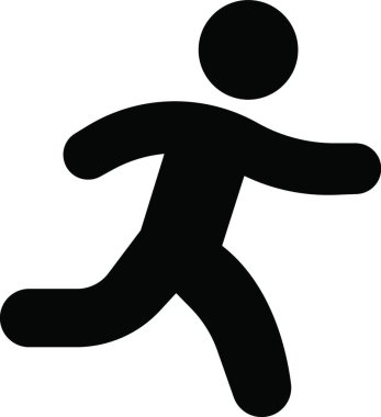 Çalışan simgesi, vektör illüstrasyon