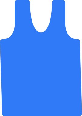 singlet simge vektör illüstrasyonu