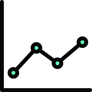analitik simge vektör illüstrasyonu 