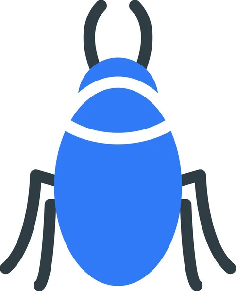 Vektorová Ilustrace Ikony Ant — Stockový vektor