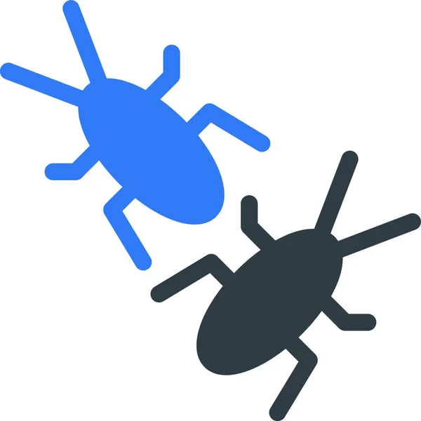 Ikona Vektoru Hmyzu — Stockový vektor