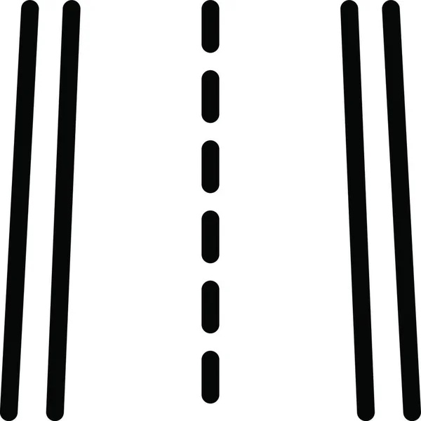 Straßennetz Symbol Vektor Illustration — Stockvektor