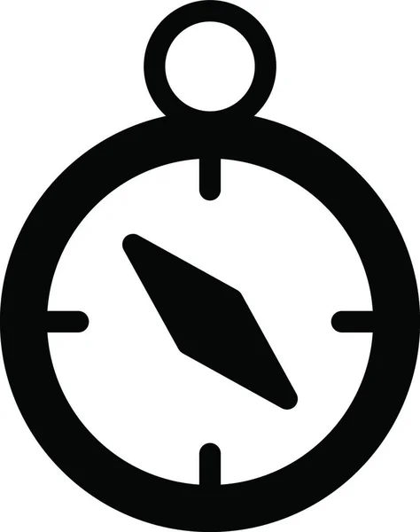 Kompass Ikon Vektor Illustration — Stock vektor