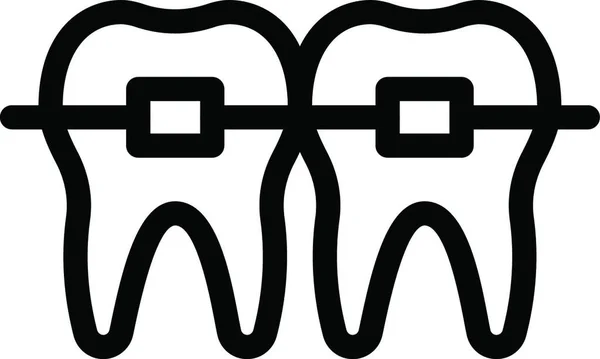 Mundpflege Web Icon Vektor Illustration — Stockvektor