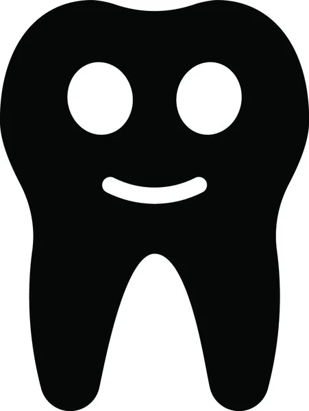 Odontologia Ícone Web Vetor Ilustração —  Vetores de Stock