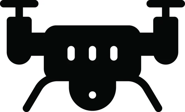 Drohne Web Icon Vektor Illustration — Stockvektor
