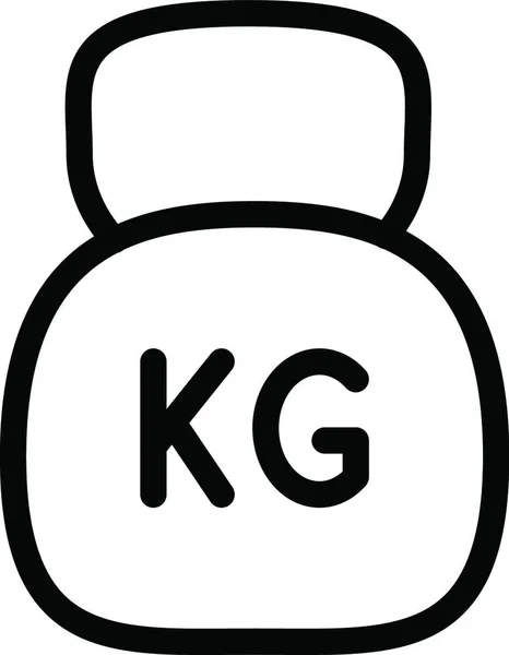 Kg图标矢量说明 — 图库矢量图片