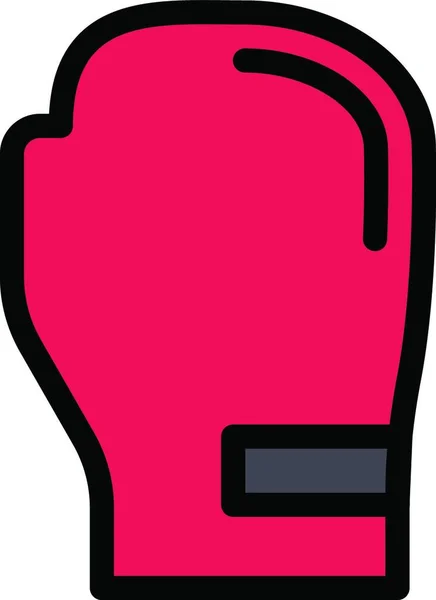 Gloves Icon Vector Template — 스톡 벡터