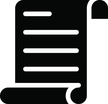 kağıt ağ simgesi vektör illüstrasyonu