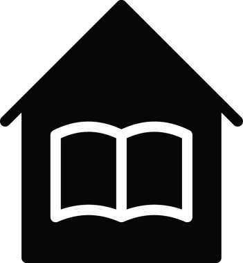 ev simgesi, vektör illüstrasyonu