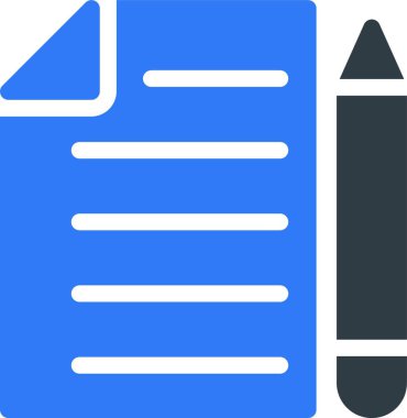 kağıt simgesi vektör illüstrasyonu  