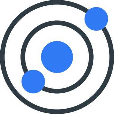 Bilim simgesi vektör illüstrasyonu  