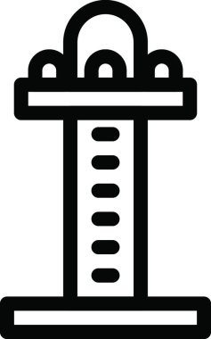 Adil simge, vektör illüstrasyonu 