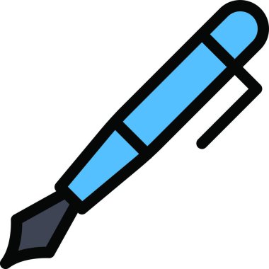 Kalem web simge vektör çizim