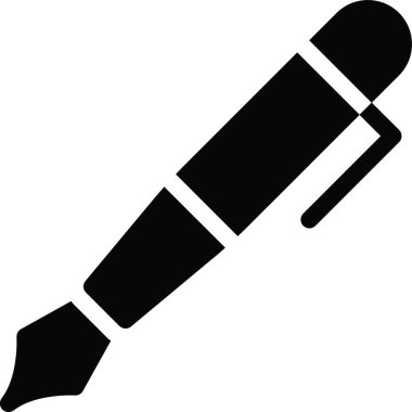 Kalem web simge vektör çizim