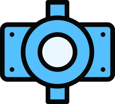 Donanım simgesi, vektör illüstrasyonu