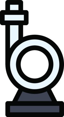 Hortum simge vektör çizim 