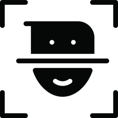 tarama simgesi, vektör illüstrasyonu