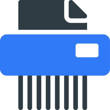 belge simgesi vektör illüstrasyonu 