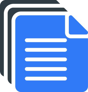 Sayfa simgesi, vektör illüstrasyonu