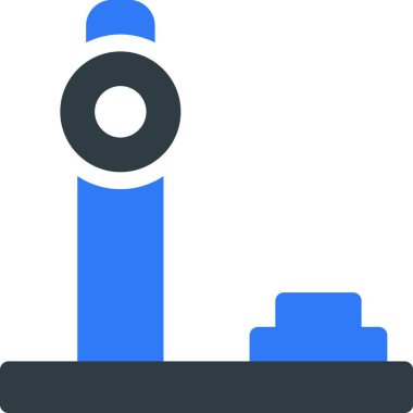 Adil simge, vektör illüstrasyonu 