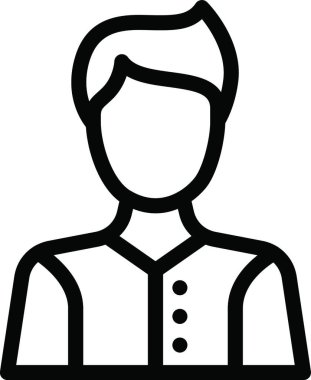 erkek simgesi, grafik vektör illüstrasyonu