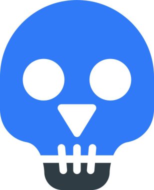 ölüm web simgesi vektör illüstrasyonu
