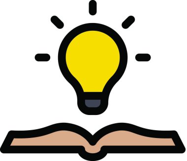 fikir web simgesi vektör illüstrasyonu