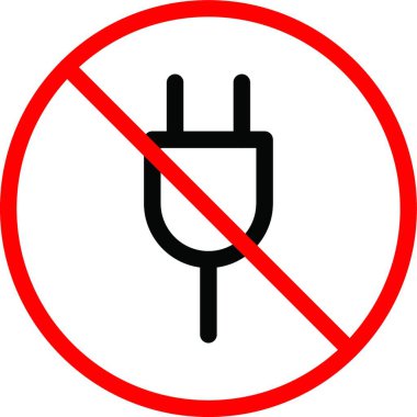 kısıtlı simge, grafik vektör illüstrasyonu