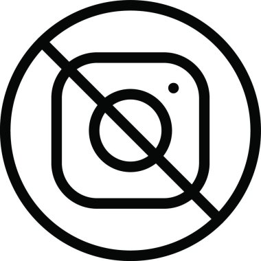 Simgeyi durdur. Vektör illüstrasyonu