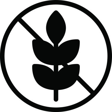 blok bitkisi, basit vektör çizimi