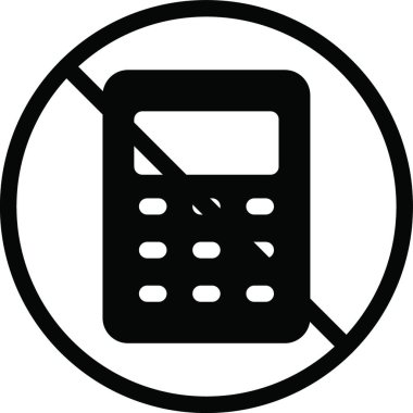 kısıtlı simge, grafik vektör illüstrasyonu