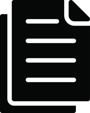 kağıt ağ simgesi vektör illüstrasyonu