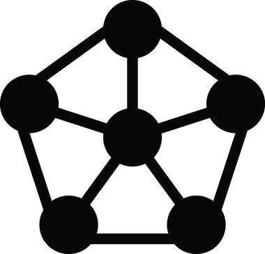 elektron, basit vektör illüstrasyonu