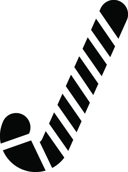 Ikona Trzciny Cukrowej Ilustracja Wektora Graficznego — Wektor stockowy