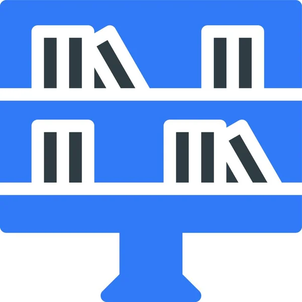 Biblioteka Ikona Wektora Sieci Web Ilustracja — Wektor stockowy