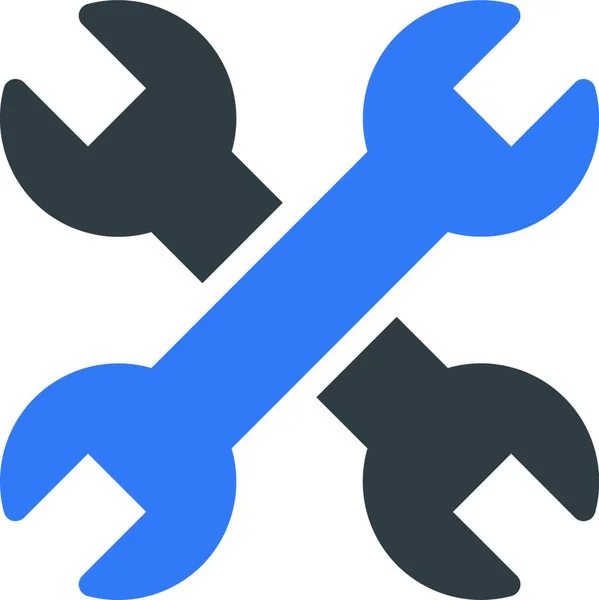 Werkzeug Symbol Grafische Vektor Illustration — Stockvektor
