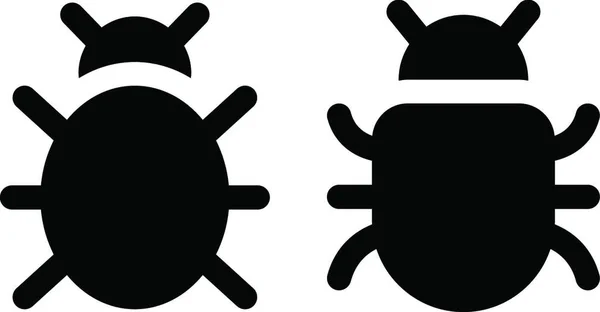 Ícone Diversidade Bugs Ilustração Vetorial Gráfica —  Vetores de Stock
